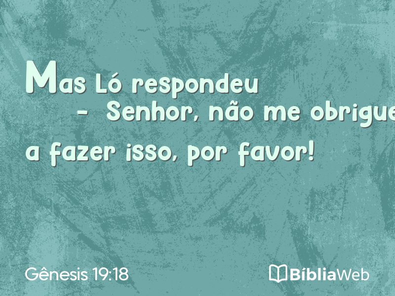 Gênesis 19:18 em imagem para compartilhar