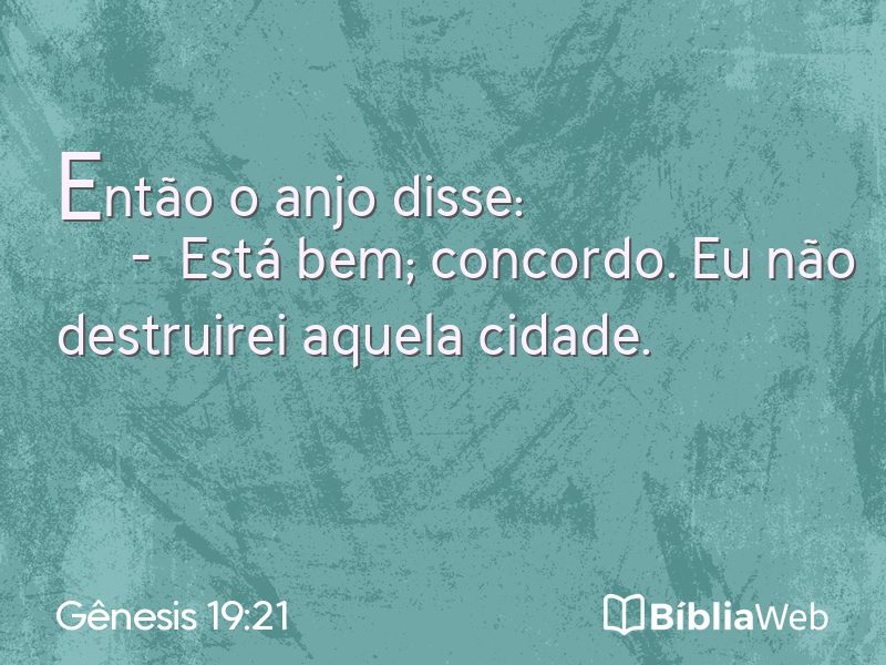 Gênesis 19:21 em imagem para compartilhar