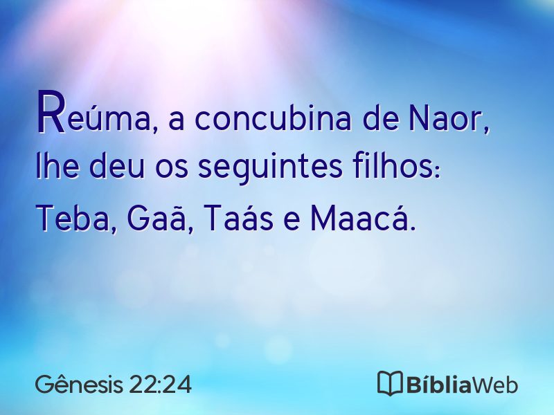 Gênesis 22:24 em imagem para compartilhar