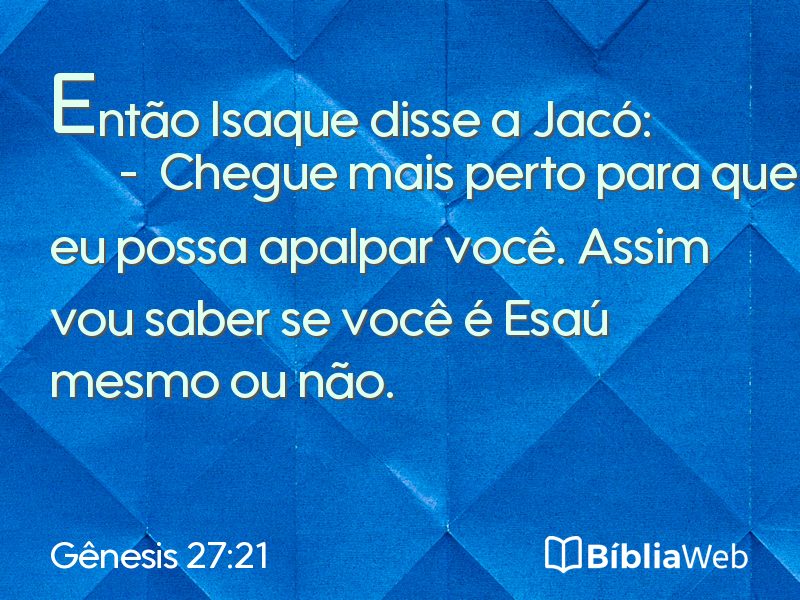 Gênesis 27:21 em imagem para compartilhar