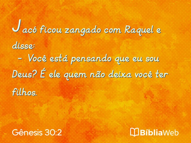 Gênesis 30:2 em imagem para compartilhar