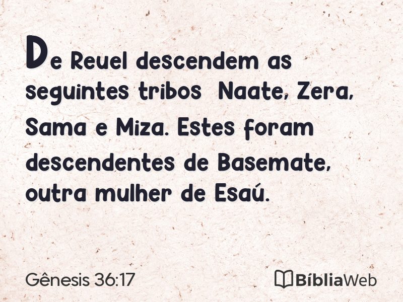 Gênesis 36:17 em imagem para compartilhar