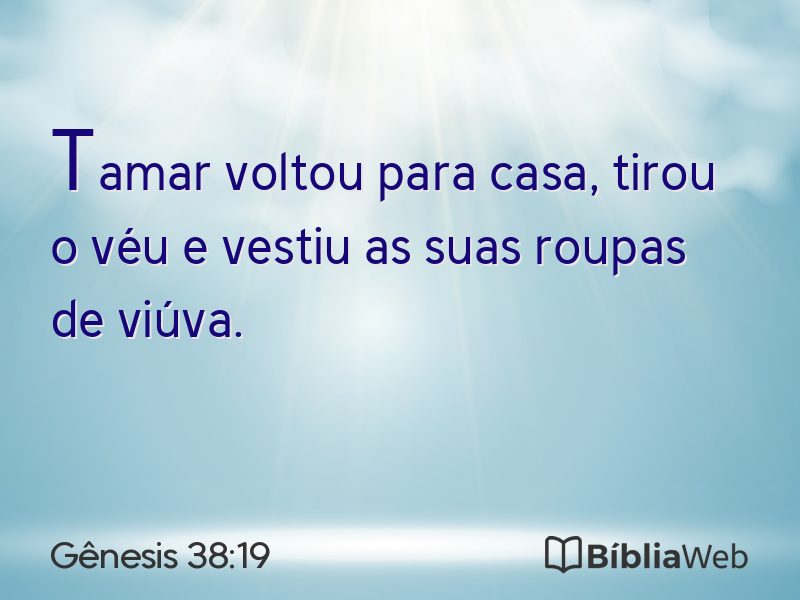 Gênesis 38:19 em imagem para compartilhar