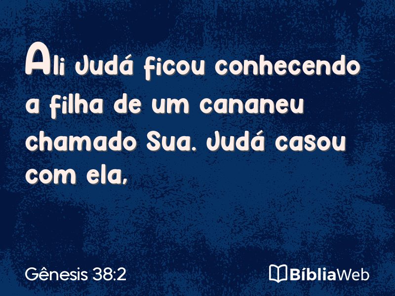 Gênesis 38:2 em imagem para compartilhar
