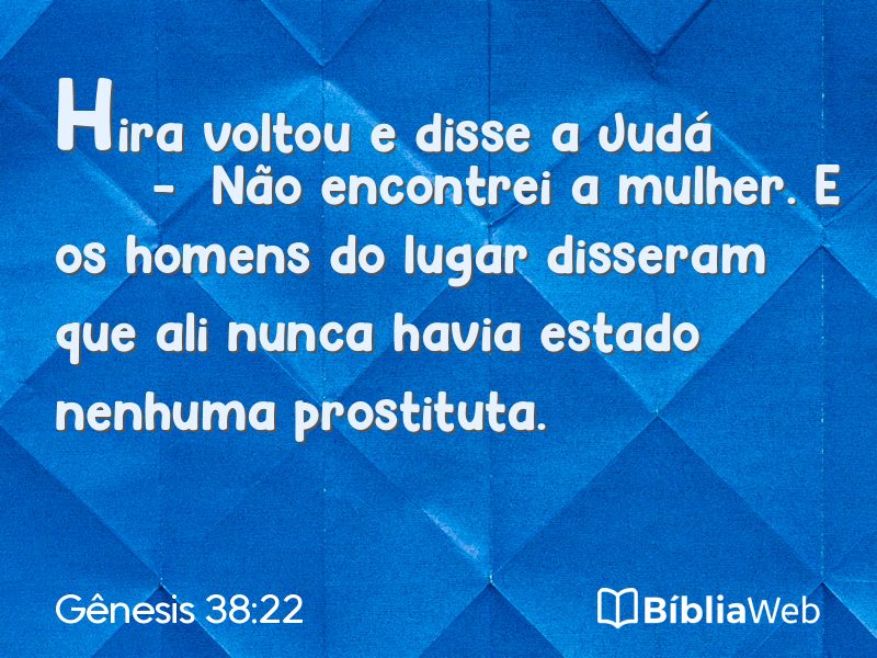 Gênesis 38:22 em imagem para compartilhar