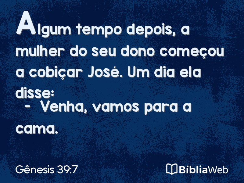 Gênesis 39:7 em imagem para compartilhar
