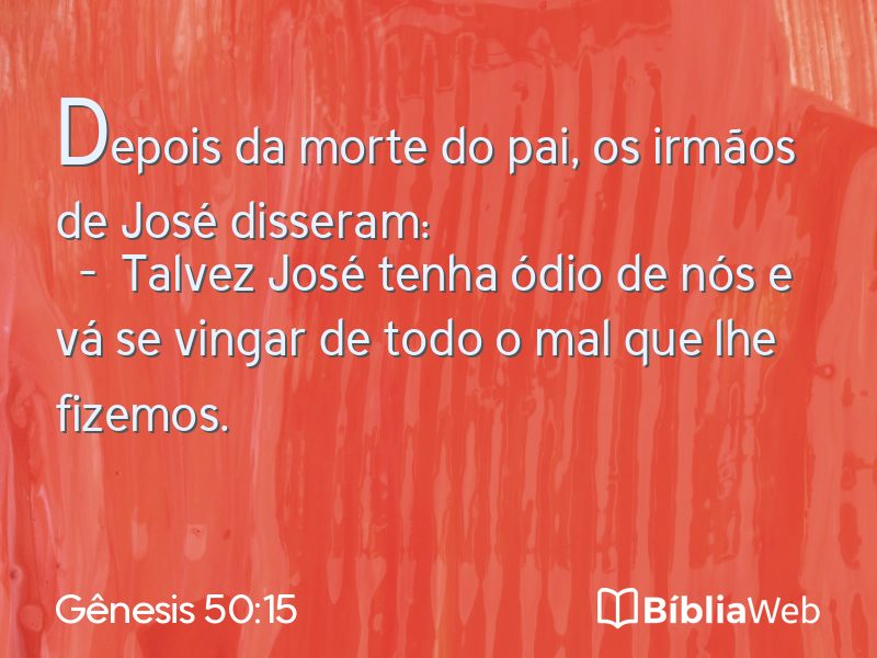 Gênesis 50:15 em imagem para compartilhar