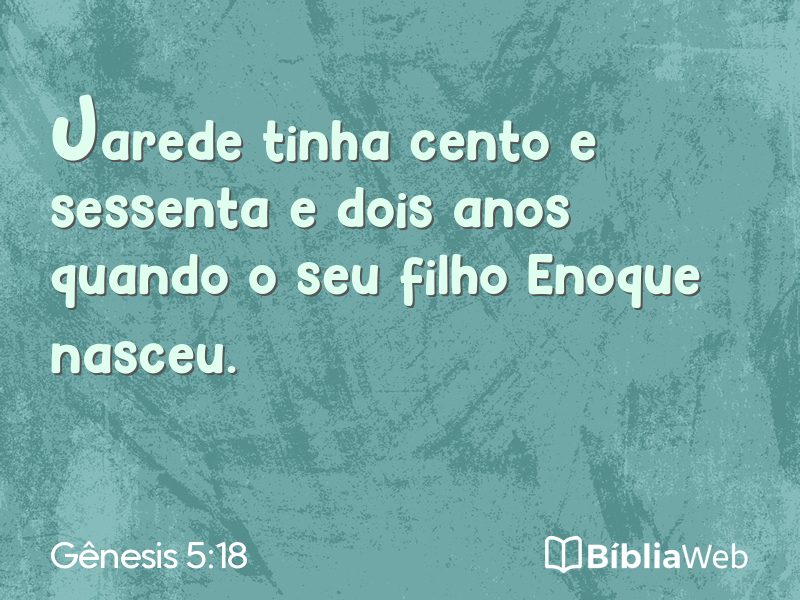 Gênesis 5:18 em imagem para compartilhar