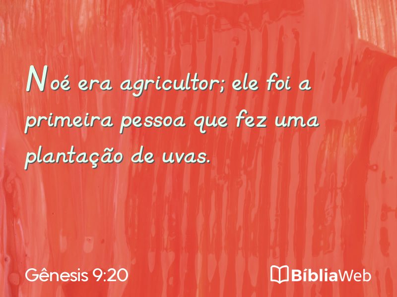 Gênesis 9:20 em imagem para compartilhar