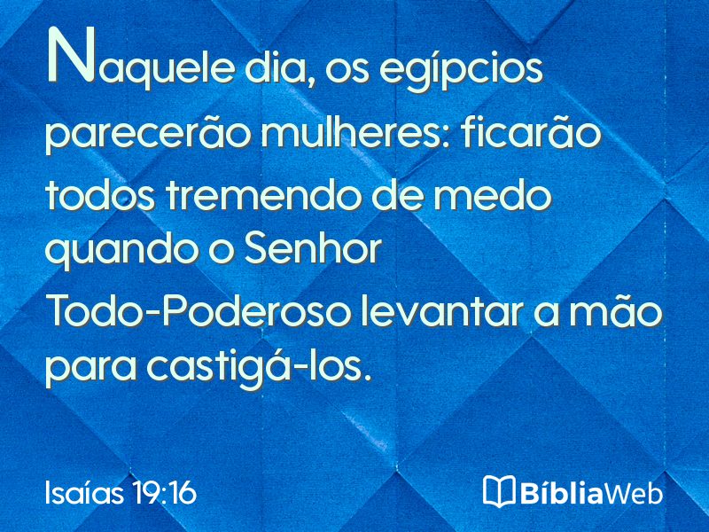 Isaías 19:16 em imagem para compartilhar