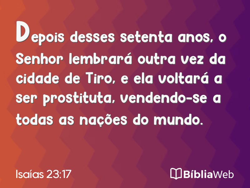 Isaías 23:17 em imagem para compartilhar