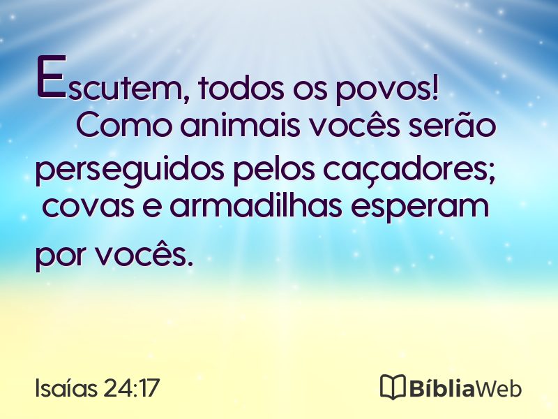 Isaías 24:17 em imagem para compartilhar