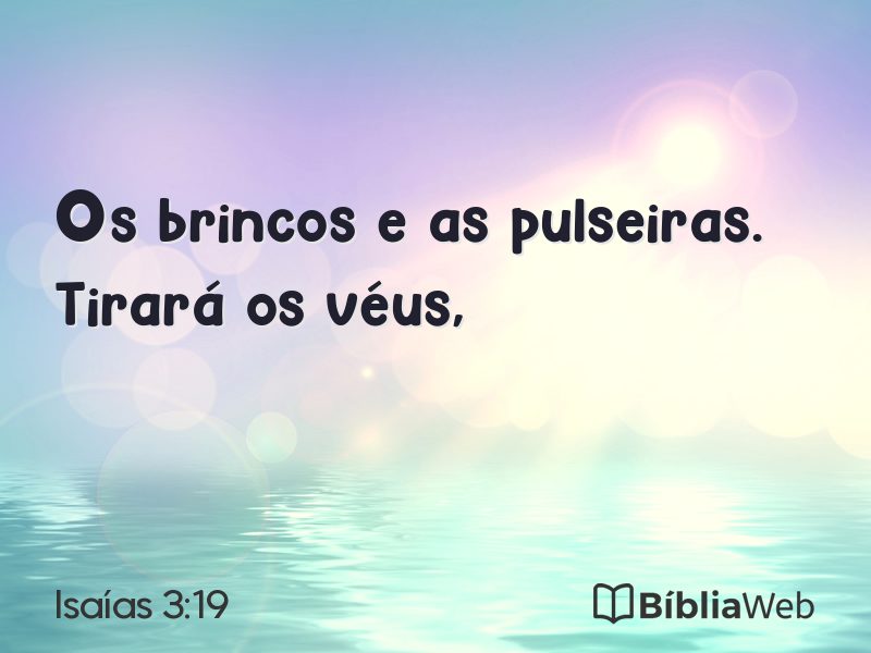 Isaías 3:19 em imagem para compartilhar