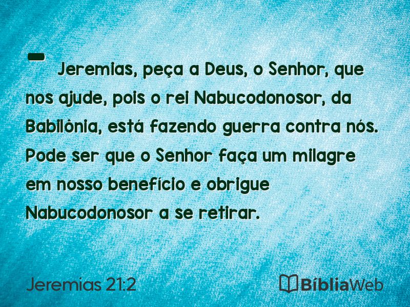 Jeremias 21:2 em imagem para compartilhar