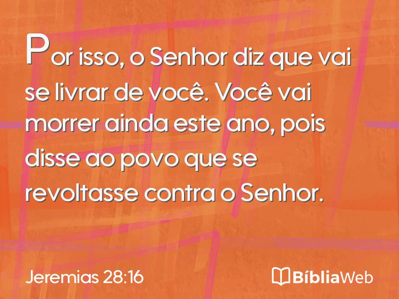 Jeremias 28:16 em imagem para compartilhar