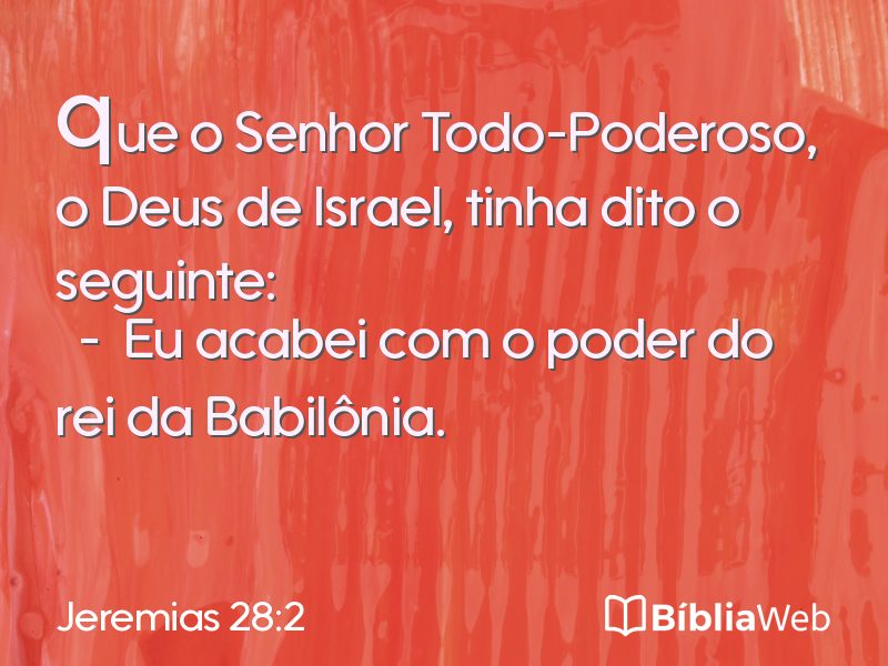 Jeremias 28:2 em imagem para compartilhar