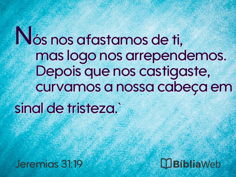 Jeremias 31:19 em imagem para compartilhar