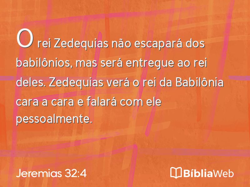 Jeremias 32:4 em imagem para compartilhar