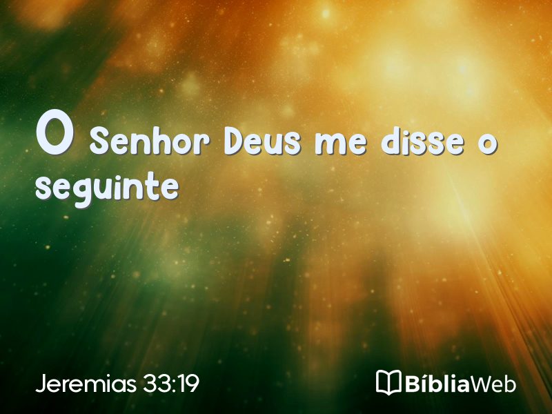Jeremias 33:19 em imagem para compartilhar
