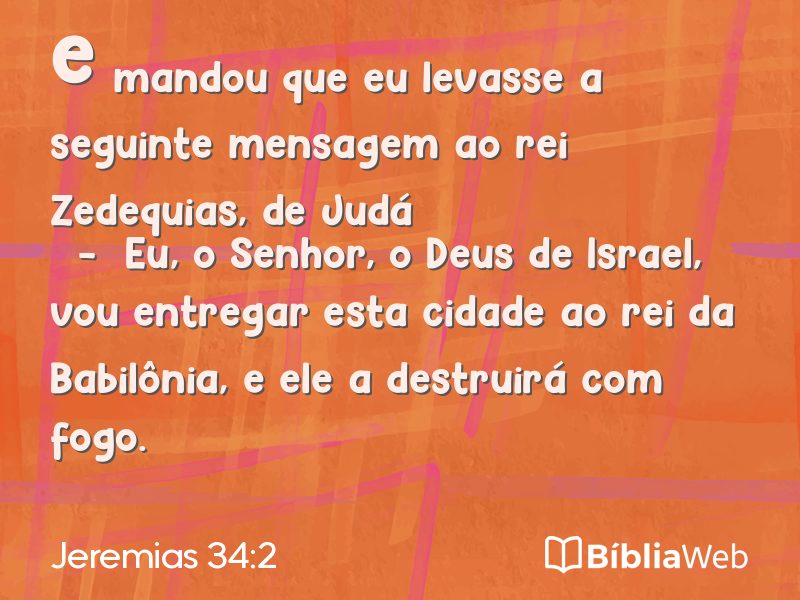 Jeremias 34:2 em imagem para compartilhar