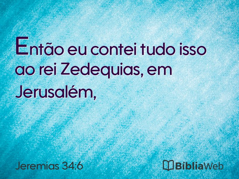 Jeremias 34:6 em imagem para compartilhar