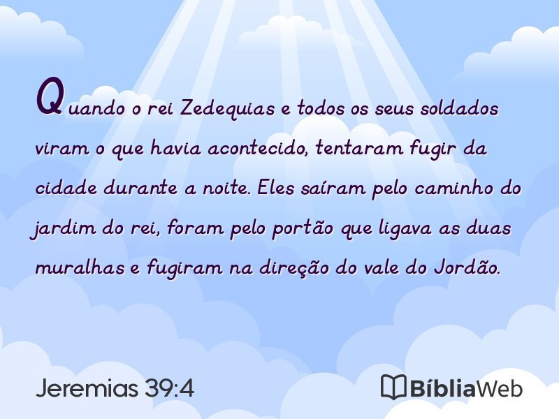 Jeremias 39:4 em imagem para compartilhar
