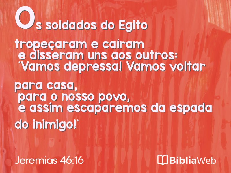 Jeremias 46:16 em imagem para compartilhar