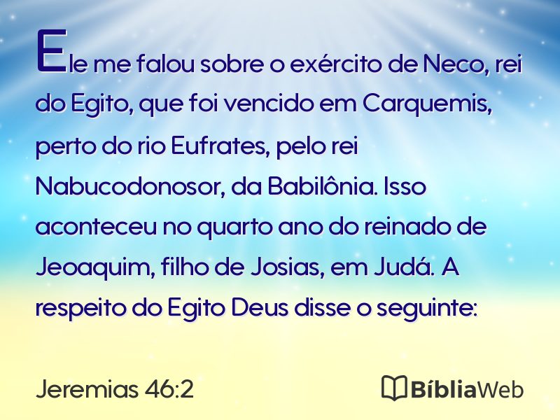 Jeremias 46:2 em imagem para compartilhar
