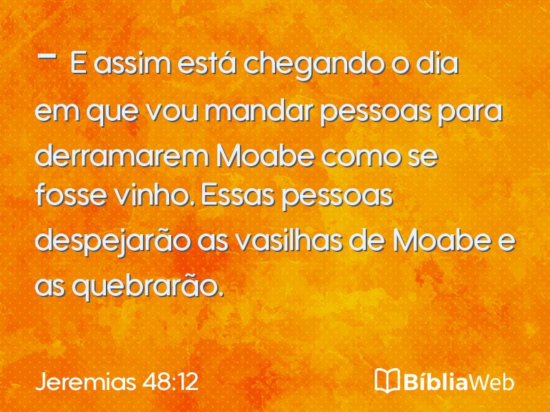 Jeremias 48:12 em imagem para compartilhar
