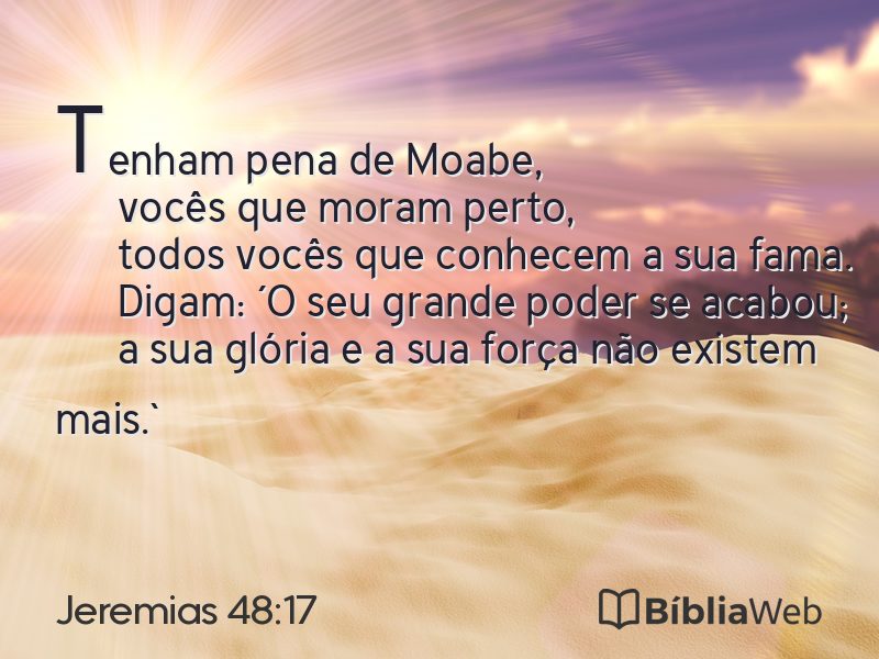 Jeremias 48:17 em imagem para compartilhar
