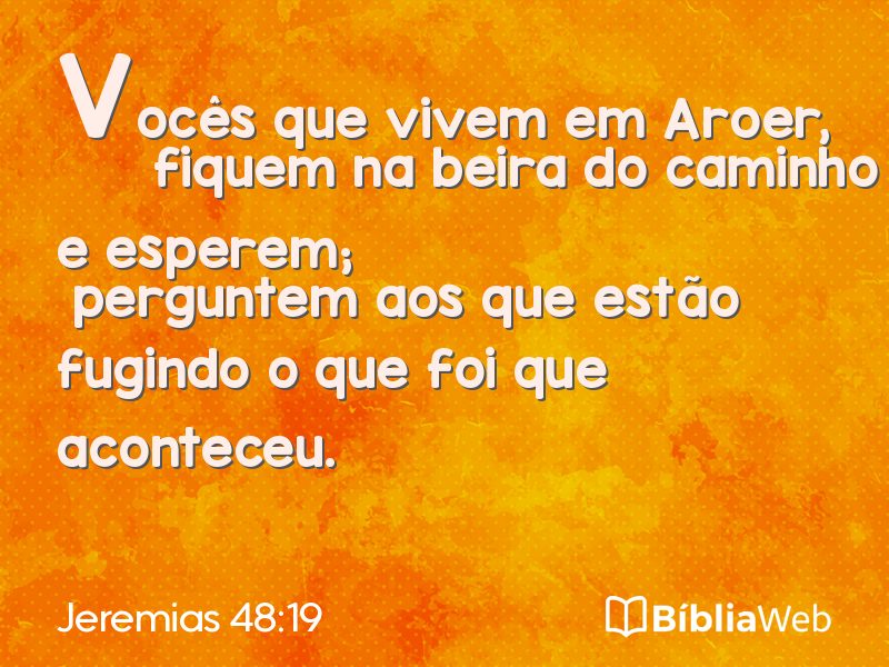 Jeremias 48:19 em imagem para compartilhar
