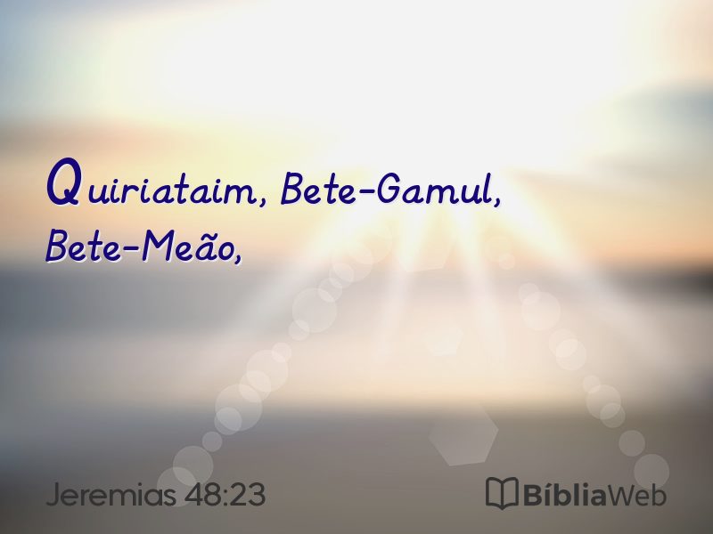 Jeremias 48:23 em imagem para compartilhar