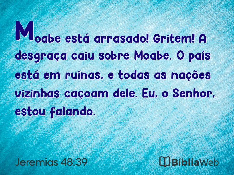 Jeremias 48:39 em imagem para compartilhar