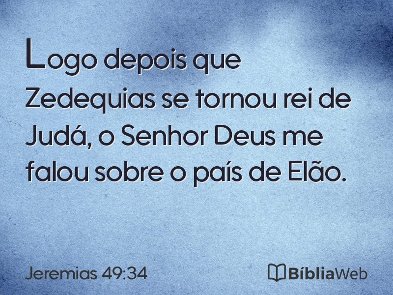 Jeremias 49:34 em imagem para compartilhar