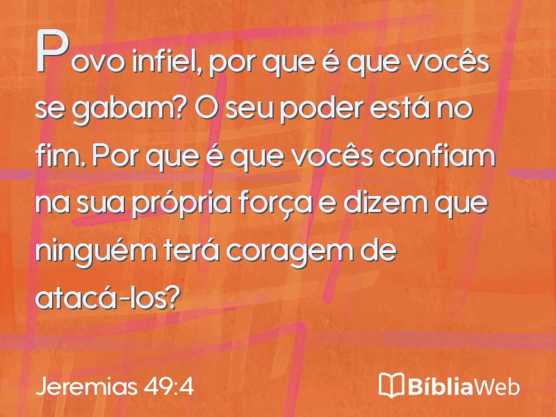 Jeremias 49:4 em imagem para compartilhar