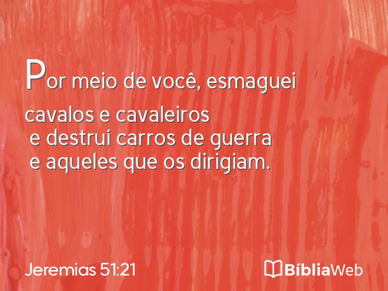 Jeremias 51:21 em imagem para compartilhar