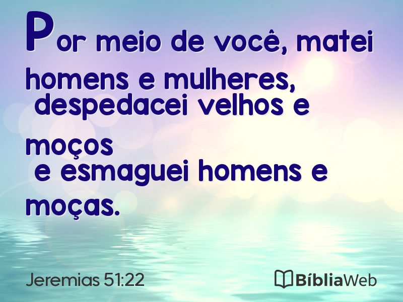 Jeremias 51:22 em imagem para compartilhar