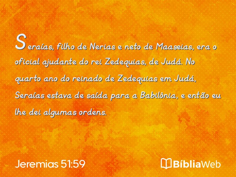 Jeremias 51:59 em imagem para compartilhar