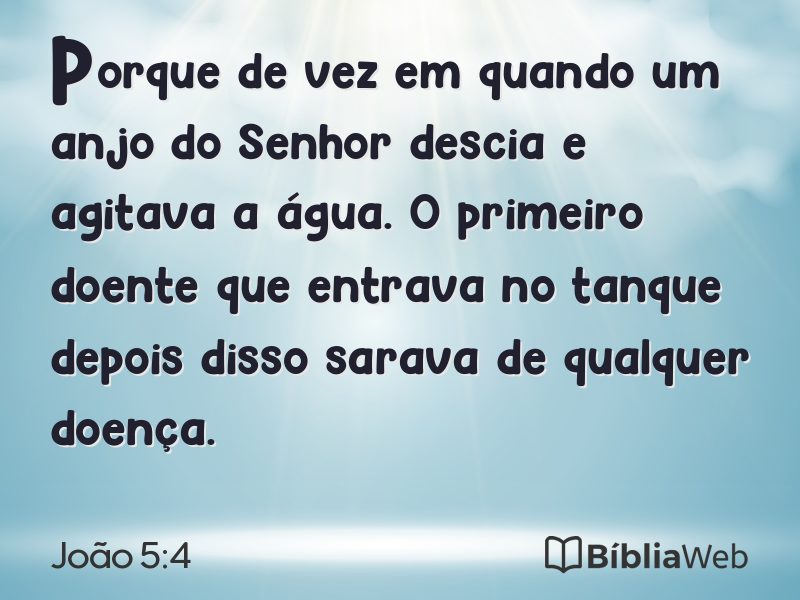 João 5:4 em imagem para compartilhar
