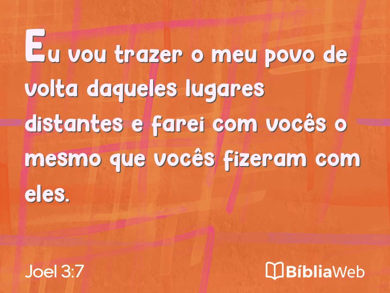 Joel 3:7 em imagem para compartilhar