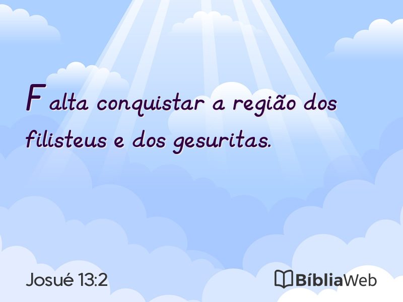 Josué 13:2 em imagem para compartilhar