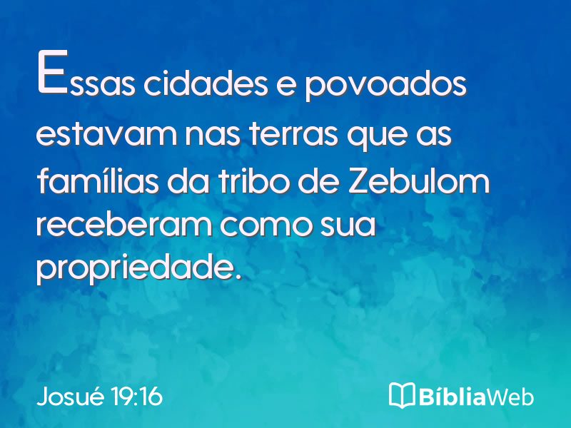 Josué 19:16 em imagem para compartilhar