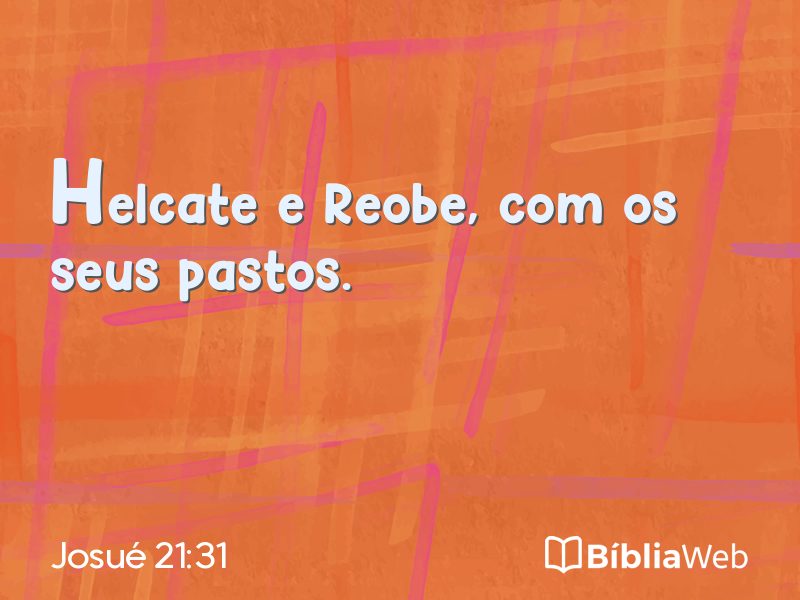 Josué 21:31 em imagem para compartilhar