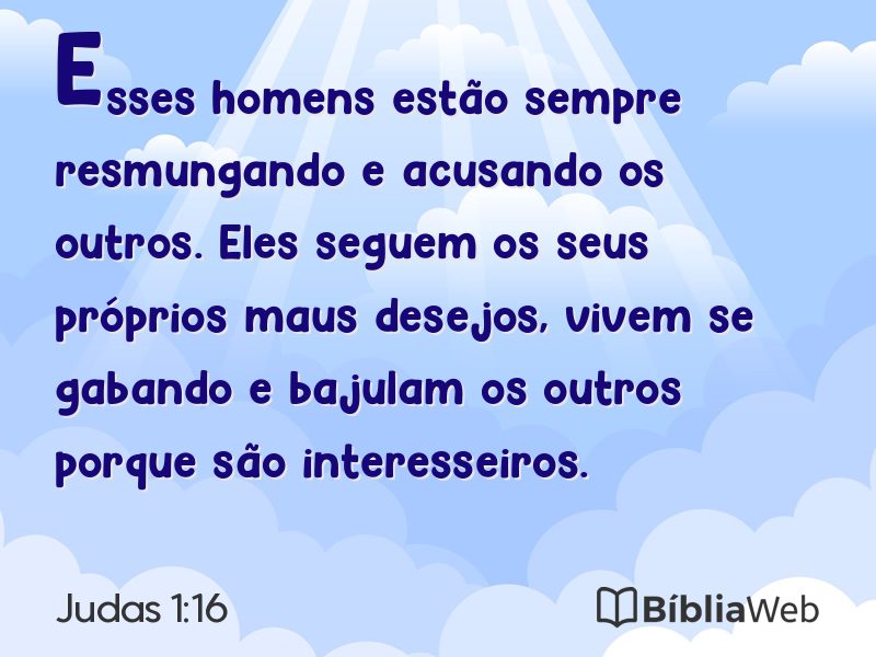 Judas 1:16 em imagem para compartilhar