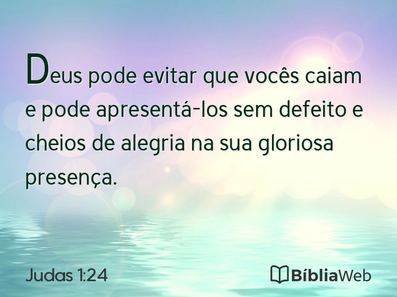 Judas 1:24 em imagem para compartilhar