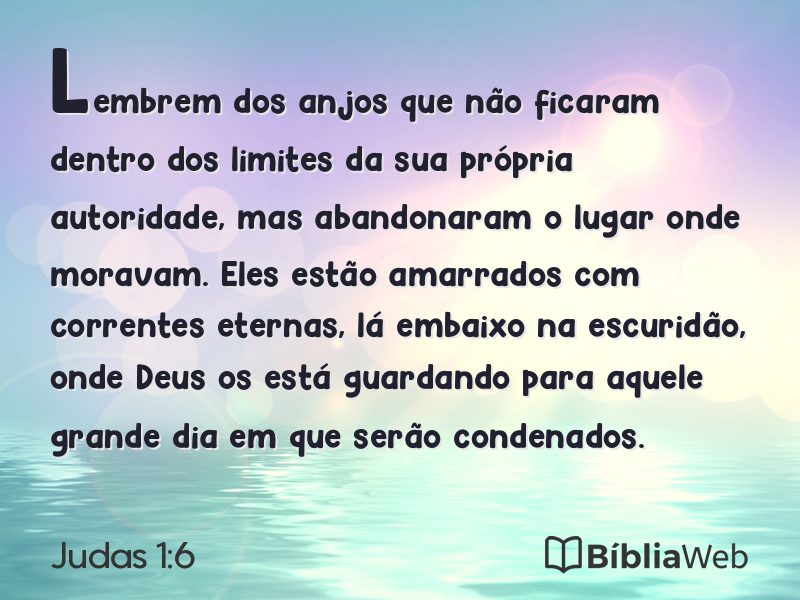 Judas 1:6 em imagem para compartilhar