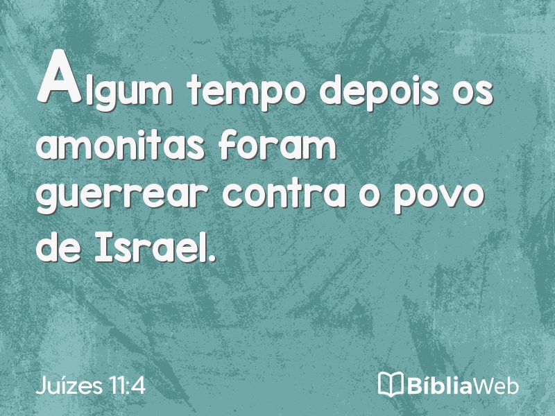 Juízes 11:4 em imagem para compartilhar