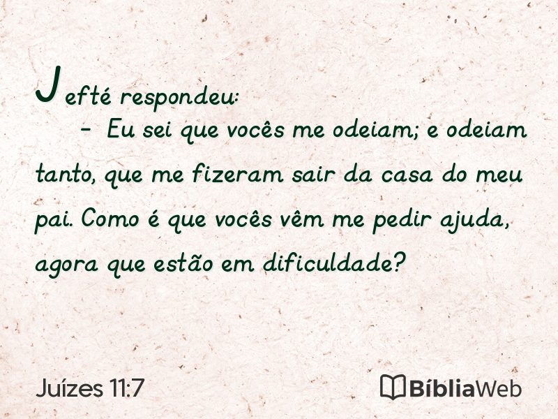 Juízes 11:7 em imagem para compartilhar
