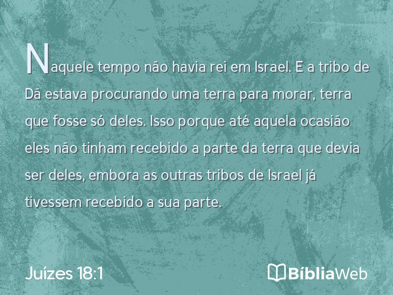 Juízes 18:1 em imagem para compartilhar