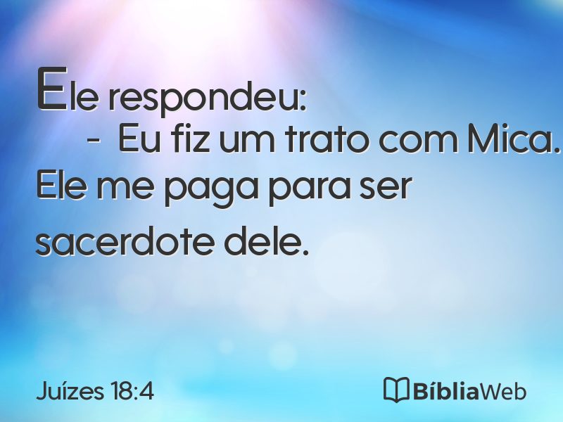 Juízes 18:4 em imagem para compartilhar
